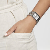  Shop Authentic Guess MOD G Diamonds Silver Dial Silver Steel Strap Watch for Women - GW0294L1 - Luxxuri
