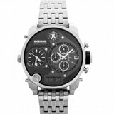  Shop Authentic Diesel Mr Daddy 1.0 Black Dial Stainless Steel Stainless Watch For Men - DZ7221 - Luxxuri