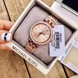  Shop Authentic Michael Kors Darci Rose Gold Dial Rose Gold Steel Strap Watch for Women - MK3431 - Luxxuri