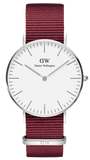  Shop Authentic Daniel Wellington Classic Roselyn White Dial Red NATO Strap Watch For Women - DW00100268 - Luxxuri
