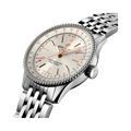 Breitling Navitimer Automatic 35 White Dial Silver Steel Strap Watch for Men - A17395F41G1A1