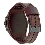  Shop Authentic Fossil Nate Chronograph Brown Dial Brown Leather Strap Watch for Men - JR1511 - Luxxuri