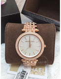  Shop Authentic Michael Kors Darci Mother of Pearl Dial Rose Gold Steel Strap Watch for Women - MK3220 - Luxxuri