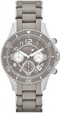  Shop Authentic Marc Jacobs Rock Chronograph Grey Dial Grey Silicone Strap Watch for Women - MBM2595 - Luxxuri