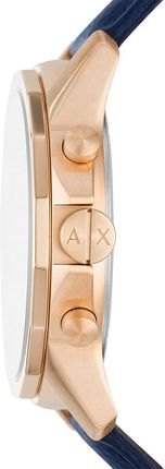  Shop Authentic Armani Exchange Banks Chronograph Blue Dial Blue Leather Strap Watch For Men - AX1723 - Luxxuri