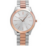  Shop Authentic Michael Kors Slim Runway White Dial Two Tone Watch for Women - MK3204B - Luxxuri