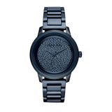  Shop Authentic Michael Kors Kinley Blue Dial Blue Steel Strap Watch for Women - MK6246 - Luxxuri