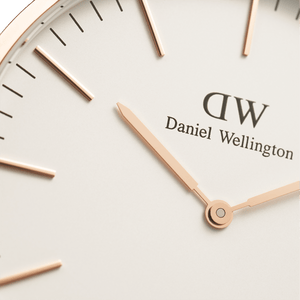  Shop Authentic Daniel Wellington Classic York White Dial Brown Leather Strap Watch For Women - DW00100038 - Luxxuri