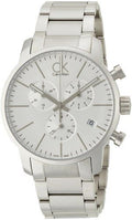  Shop Authentic Calvin Klein City White Dial Silver Steel Strap Watch for Men - K2G27146 - Luxxuri
