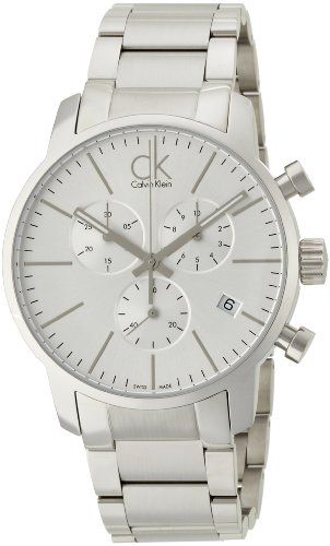  Shop Authentic Calvin Klein City White Dial Silver Steel Strap Watch for Men - K2G27146 - Luxxuri