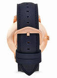  Shop Authentic Fossil The Minimalist Slim White Dial Blue Leather Strap Watch for Men - FS5371 - Luxxuri
