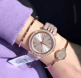  Shop Authentic Michael Kors Darci Rose Gold Dial Two Tone Steel Strap Watch for Women - MK4327 - Luxxuri