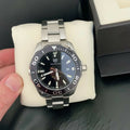  Shop Authentic Tag Heuer Aquaracer Quartz Black Dial Silver Steel Strap Watch for Men - WAY101A.BA0746 - Luxxuri