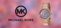  Shop Authentic Michael Kors Kerry Purple Dial Rose Gold Stainless Steel Strap Watch for Women - MK3482 - Luxxuri