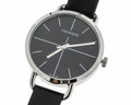  Shop Authentic Calvin Klein Even Black Dial Black Leather Strap Watch for Women  - K7B231CZ - Luxxuri