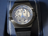  Shop Authentic Maserati Potenza Automatic Black Dial Black Leather Strap Watch For Men - R8821108009 - Luxxuri