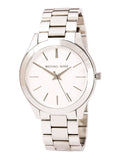  Shop Authentic Michael Kors Runway Silver Dial Silver Stainless Steel Strap Watch for Women - MK3371 - Luxxuri