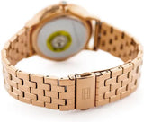  Shop Authentic Tommy Hilfiger Jenna Quartz White Dial Rose Gold Steel Strap Watch for Women - 1782070 - Luxxuri