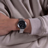  Shop Authentic Guess Scope Black Dial Silver Steel Strap Watch for Men - GW0454G1 - Luxxuri