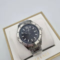  Shop Authentic Versace Hellenyium Quartz Black Dial Grey Steel Strap Watch For Men - VE3A00620 - Luxxuri