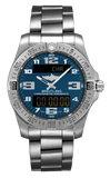  Shop Authentic Breitling Aerospace Evo Blue Dial Silver Steel Strap Watch for Men - E79363101C1E1 - Luxxuri