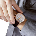  Shop Authentic Calvin Klein Posh Chronograph White Dial Brown Leather Strap Watch for Men - K8Q376G6 - Luxxuri