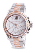  Shop Authentic Michael Kors Whitney Chronograph Silver Dial Two Tone Steel Strap Watch For Women - MK7225 - Luxxuri