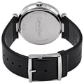  Shop Authentic Calvin Klein Sight Silver Dial Black Leather Strap Watch for Men - K1S21120 - Luxxuri