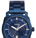  Shop Authentic Fossil Machine Blue Dial Blue Steel Strap Watch for Men - FS5231 - Luxxuri