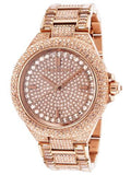  Shop Authentic Michael Kors Camille Crystal Rose Gold Dial Rose Gold Steel Strap Watch for Women - MK5862 - Luxxuri