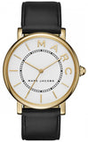  Shop Authentic Marc Jacobs Roxy White Dial Black Leather Strap Watch for Women - MJ1532 - Luxxuri