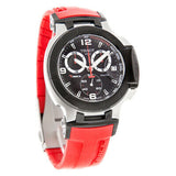  Shop Authentic Tissot T Race Chronograph Black Dial Red Rubber Strap Watch for Men - T048.417.27.057.01 - Luxxuri