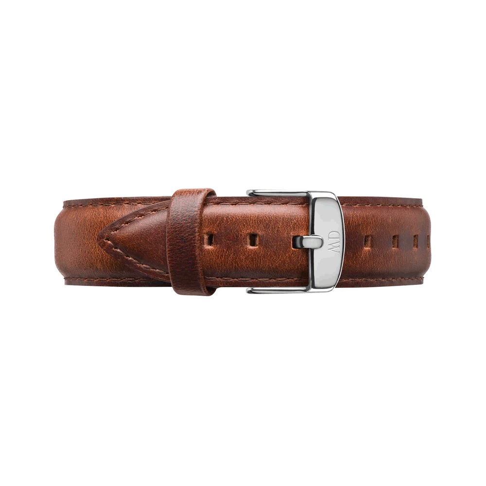  Shop Authentic Daniel Wellington Dapper St Mawes White Dial Brown Leather Strap Watch For Women - DW00100095 - Luxxuri