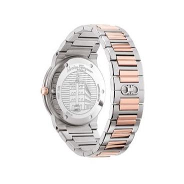  Shop Authentic Salvatore Ferragamo Sapphire Blue Dial Two Tone Steel Strap Watch for Men - SFHP007-20 - Luxxuri