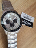  Shop Authentic Hugo Boss Ikon White Dial Silver Steel Strap Watch for Men - 1512964 - Luxxuri