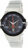  Shop Authentic Maserati Potenza Black Dial Silver Steel Strap Watch For Men - R8853108001 - Luxxuri