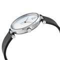  Shop Authentic Calvin Klein Sight Silver Dial Black Leather Strap Watch for Men - K1S21120 - Luxxuri