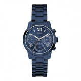  Shop Authentic Guess F14 Chronograph Analog Blue Dial Blue Steel Strap Watch For Women - W0448L5 - Luxxuri