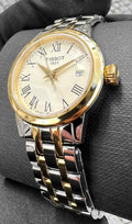  Shop Authentic Tissot Classic Dream Lady Gold Dial Two Tone Steel Strap Watch For Women - T129.210.22.263.00 - Luxxuri