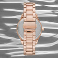  Shop Authentic Michael Kors Layton Three Hand Pink Dial Rose Gold Steel Strap Watch For Women - MK6848 - Luxxuri