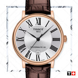  Shop Authentic Tissot Carson Premium Lady Silver Dial Brown Leather Strap Watch For Women - T122.210.36.033.00 - Luxxuri