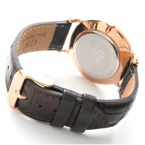  Shop Authentic Daniel Wellington Dapper York White Dial Brown Leather Strap Watch For Men - DW00100085 - Luxxuri