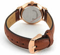  Shop Authentic Daniel Wellington Dapper St Mawes White Dial Brown Leather Strap Watch For Women - DW00100091 - Luxxuri
