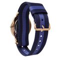  Shop Authentic Daniel Wellington Classic Swansea White Dial Two Tone Nylon Strap Watch For Women - 0504DW - Luxxuri