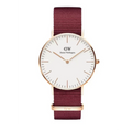  Shop Authentic Daniel Wellington Classic Roselyn White Dial Red NATO Strap Watch For Women - DW00100271 - Luxxuri