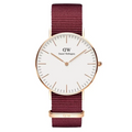  Shop Authentic Daniel Wellington Classic Roselyn White Dial Red NATO Strap Watch For Women - DW00100271 - Luxxuri