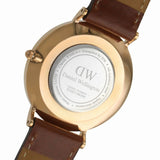  Shop Authentic Daniel Wellington Classic St. Mawes White Dial Brown Leather Strap Watch for Men - DW00100035 - Luxxuri