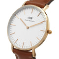  Shop Authentic Daniel Wellington Classic St. Mawes White Dial Brown Leather Strap Watch for Men - DW00100035 - Luxxuri
