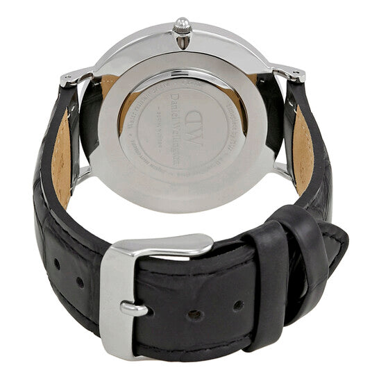  Shop Authentic Daniel Wellington Classic Reading Black Dial Black Leather Strap Watch For Women - DW00100147 - Luxxuri