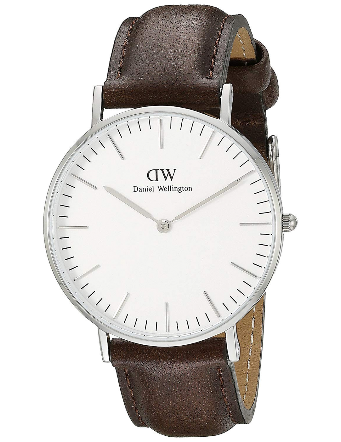  Shop Authentic Daniel Wellington Classic Bristol Quartz White Dial Brown Leather Strap Watch For Men - DW00100023 - Luxxuri